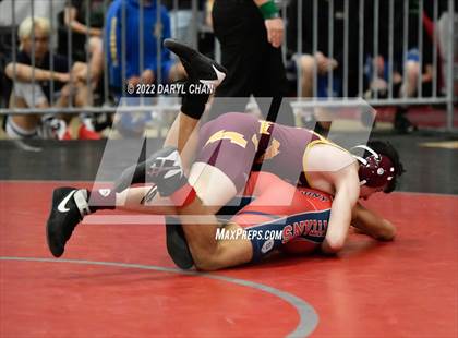 Thumbnail 2 in Arlington vs Colony (CIF Southern Section Wrestling Championships) photogallery.