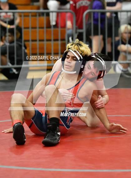 Thumbnail 1 in Arlington vs Colony (CIF Southern Section Wrestling Championships) photogallery.