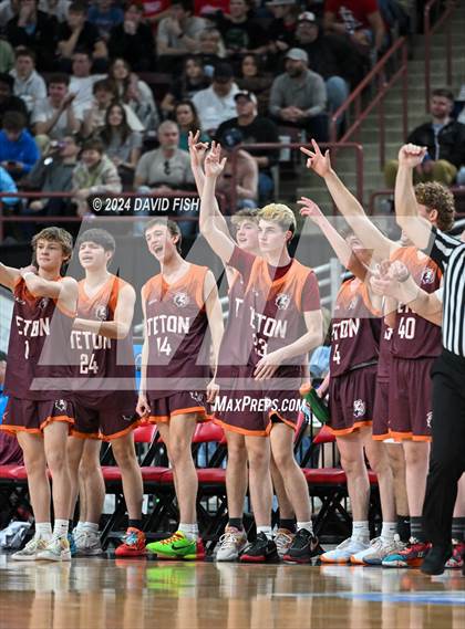 Thumbnail 3 in Bonners Ferry vs. Teton (IHSAA 3A Final) photogallery.