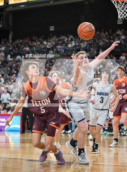 Thumbnail 3 in Bonners Ferry vs. Teton (IHSAA 3A Final) photogallery.