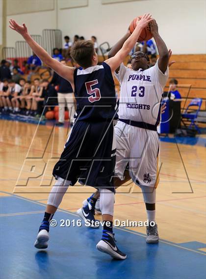 Thumbnail 3 in St. Augustine vs Archbishop Hannan (Country Day Freshman Tournament) photogallery.
