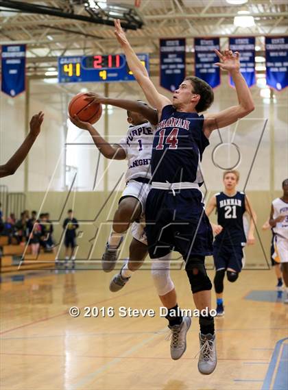 Thumbnail 2 in St. Augustine vs Archbishop Hannan (Country Day Freshman Tournament) photogallery.