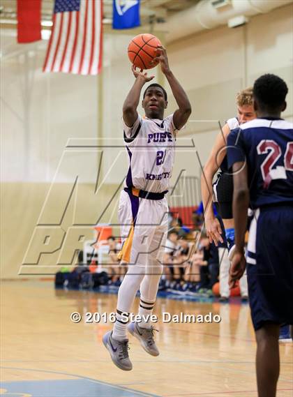 Thumbnail 3 in St. Augustine vs Archbishop Hannan (Country Day Freshman Tournament) photogallery.