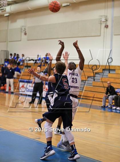 Thumbnail 1 in St. Augustine vs Archbishop Hannan (Country Day Freshman Tournament) photogallery.
