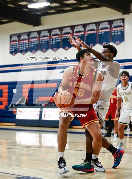 Thumbnail 2 in La Canada vs Oak Park (8th Annual West Valley Tip-Off Classic) photogallery.