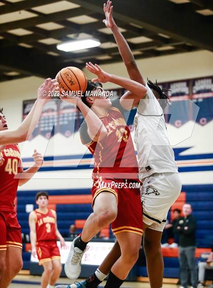 Thumbnail 3 in La Canada vs Oak Park (8th Annual West Valley Tip-Off Classic) photogallery.