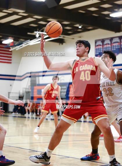 Thumbnail 3 in La Canada vs Oak Park (8th Annual West Valley Tip-Off Classic) photogallery.