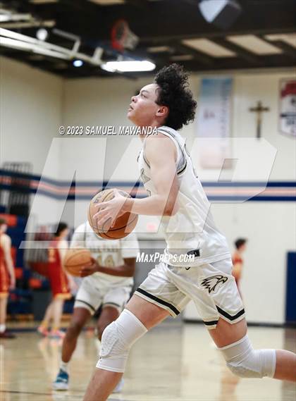 Thumbnail 1 in La Canada vs Oak Park (8th Annual West Valley Tip-Off Classic) photogallery.