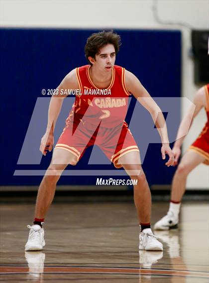 Thumbnail 3 in La Canada vs Oak Park (8th Annual West Valley Tip-Off Classic) photogallery.