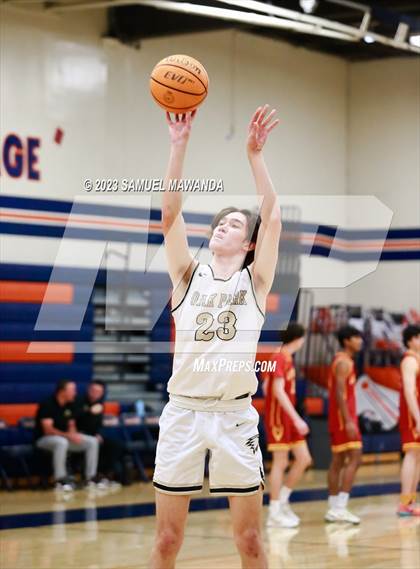 Thumbnail 3 in La Canada vs Oak Park (8th Annual West Valley Tip-Off Classic) photogallery.