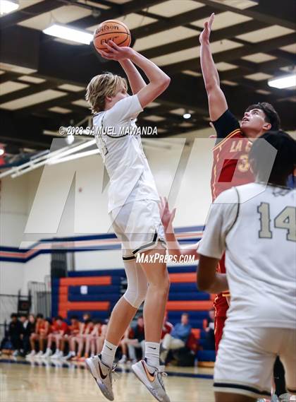 Thumbnail 2 in La Canada vs Oak Park (8th Annual West Valley Tip-Off Classic) photogallery.