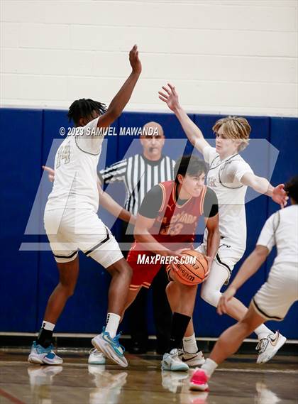 Thumbnail 3 in La Canada vs Oak Park (8th Annual West Valley Tip-Off Classic) photogallery.