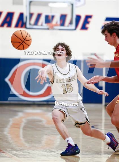 Thumbnail 3 in La Canada vs Oak Park (8th Annual West Valley Tip-Off Classic) photogallery.