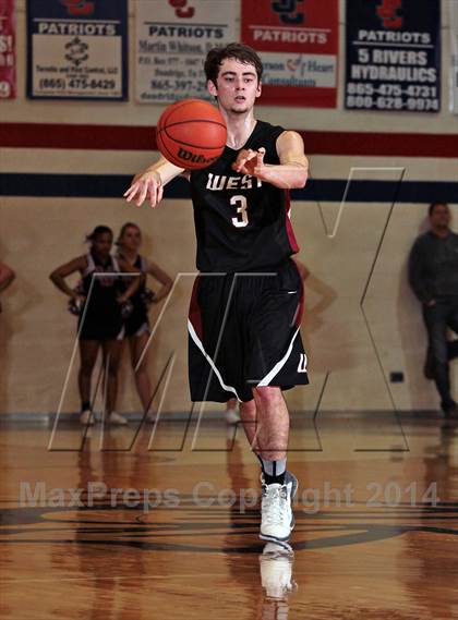 Thumbnail 3 in Cocke County vs Morristown-Hamblen West (TSSAA D2-AAA District Consolation) photogallery.