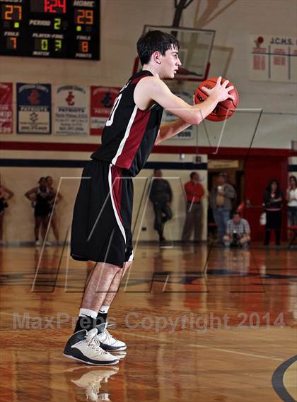 Thumbnail 2 in Cocke County vs Morristown-Hamblen West (TSSAA D2-AAA District Consolation) photogallery.