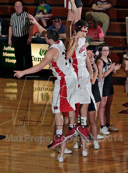 Thumbnail 3 in Cocke County vs Morristown-Hamblen West (TSSAA D2-AAA District Consolation) photogallery.