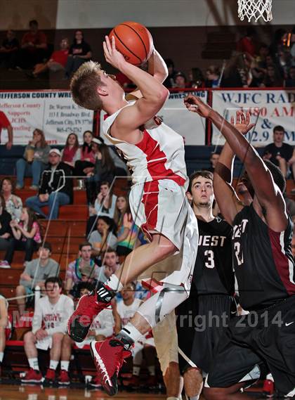 Thumbnail 1 in Cocke County vs Morristown-Hamblen West (TSSAA D2-AAA District Consolation) photogallery.