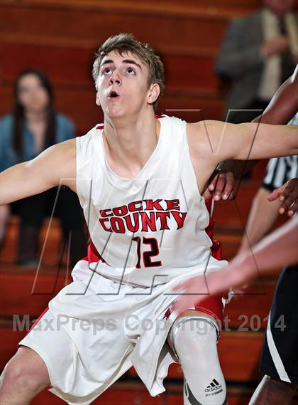 Thumbnail 3 in Cocke County vs Morristown-Hamblen West (TSSAA D2-AAA District Consolation) photogallery.
