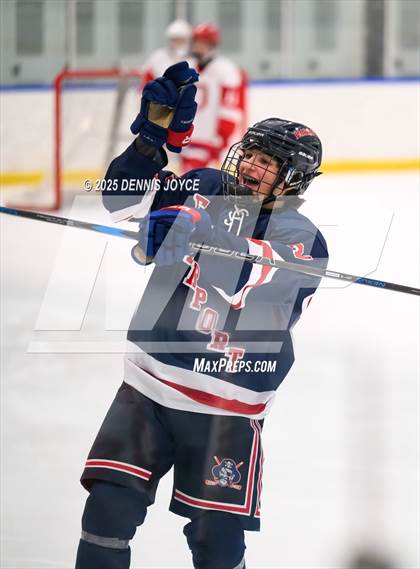 Thumbnail 3 in Fairport @ Penfield (NYSPHAA Section V Class AA Pre-Quarterfinal) photogallery.