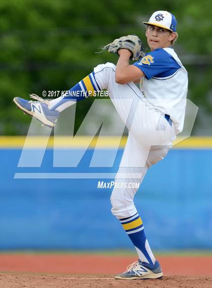 Thumbnail 1 in Sacred Heart @ St. Charles Catholic (LHSAA 2A Regional Playoff) photogallery.