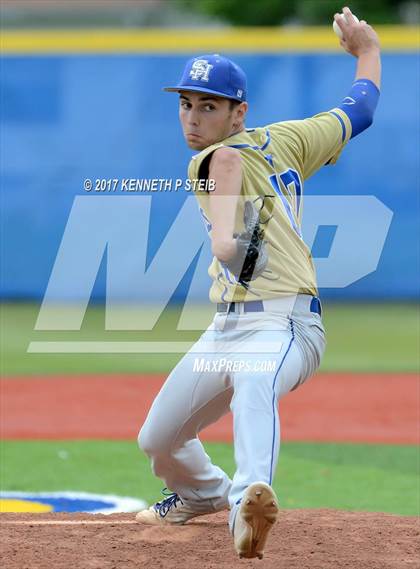 Thumbnail 2 in Sacred Heart @ St. Charles Catholic (LHSAA 2A Regional Playoff) photogallery.