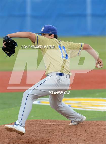 Thumbnail 2 in Sacred Heart @ St. Charles Catholic (LHSAA 2A Regional Playoff) photogallery.