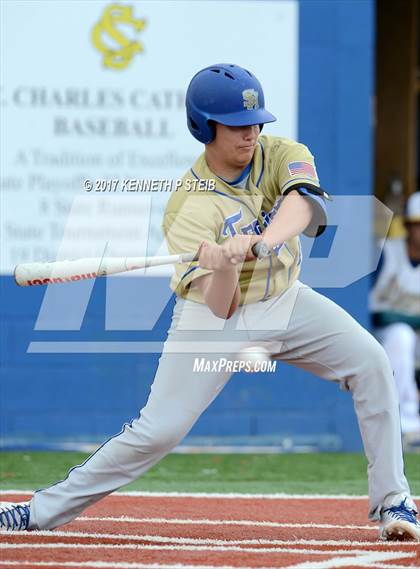 Thumbnail 3 in Sacred Heart @ St. Charles Catholic (LHSAA 2A Regional Playoff) photogallery.