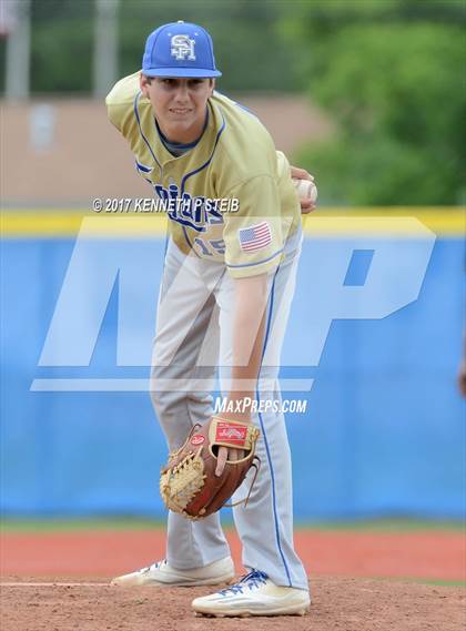 Thumbnail 3 in Sacred Heart @ St. Charles Catholic (LHSAA 2A Regional Playoff) photogallery.
