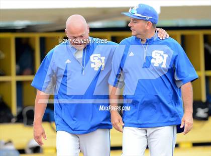 Thumbnail 3 in Sacred Heart @ St. Charles Catholic (LHSAA 2A Regional Playoff) photogallery.