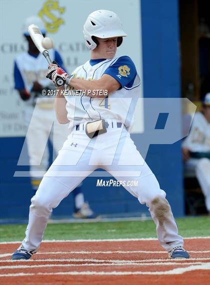 Thumbnail 2 in Sacred Heart @ St. Charles Catholic (LHSAA 2A Regional Playoff) photogallery.