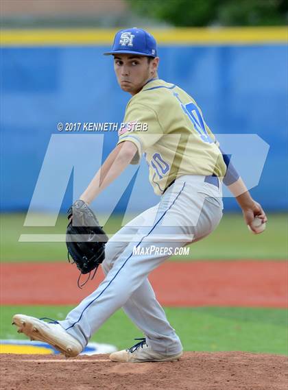 Thumbnail 1 in Sacred Heart @ St. Charles Catholic (LHSAA 2A Regional Playoff) photogallery.