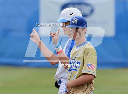 Thumbnail 2 in Sacred Heart @ St. Charles Catholic (LHSAA 2A Regional Playoff) photogallery.