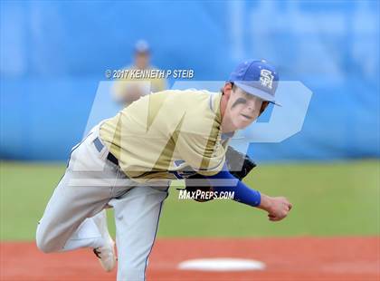 Thumbnail 3 in Sacred Heart @ St. Charles Catholic (LHSAA 2A Regional Playoff) photogallery.