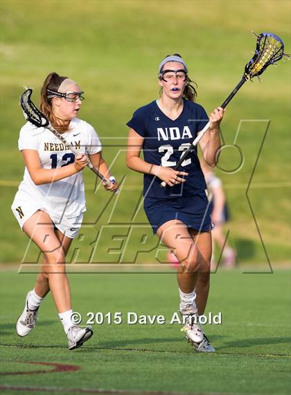 Thumbnail 1 in Note Dame Academy @ Needham (MIAA Division 1 South Semifinal) photogallery.