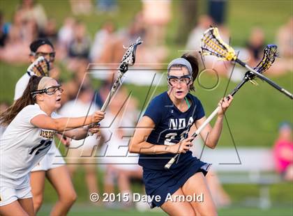 Thumbnail 1 in Note Dame Academy @ Needham (MIAA Division 1 South Semifinal) photogallery.