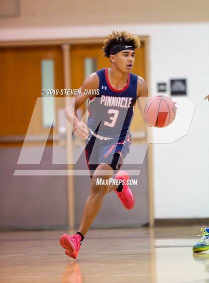 Thumbnail 3 in Pinnacle vs. Apollo  (Visit Mesa Basketball Challenge) photogallery.