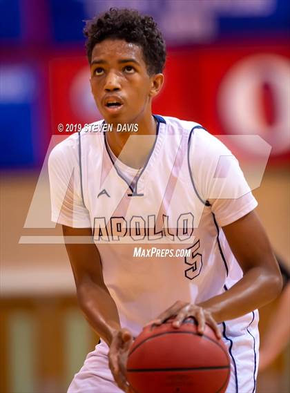 Thumbnail 2 in Pinnacle vs. Apollo  (Visit Mesa Basketball Challenge) photogallery.