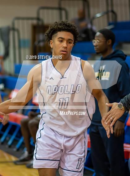 Thumbnail 1 in Pinnacle vs. Apollo  (Visit Mesa Basketball Challenge) photogallery.