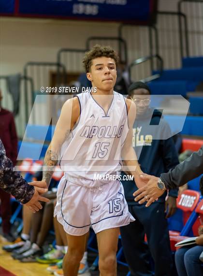 Thumbnail 1 in Pinnacle vs. Apollo  (Visit Mesa Basketball Challenge) photogallery.
