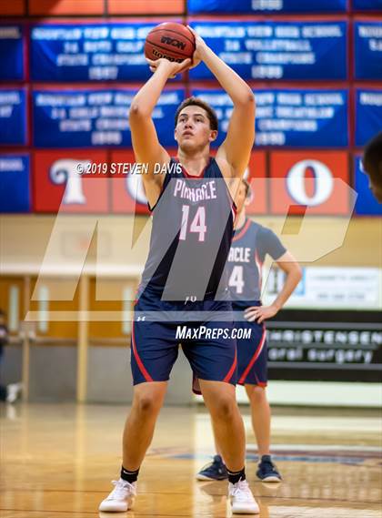 Thumbnail 1 in Pinnacle vs. Apollo  (Visit Mesa Basketball Challenge) photogallery.