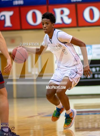 Thumbnail 1 in Pinnacle vs. Apollo  (Visit Mesa Basketball Challenge) photogallery.