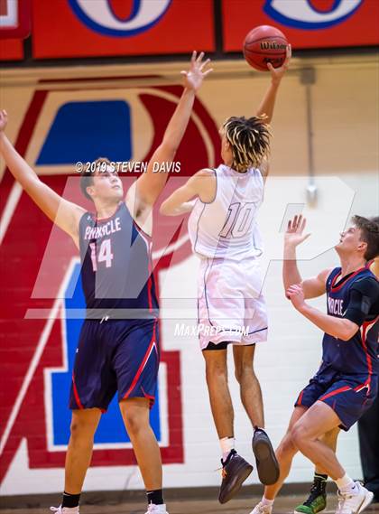 Thumbnail 2 in Pinnacle vs. Apollo  (Visit Mesa Basketball Challenge) photogallery.