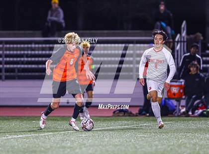 Thumbnail 3 in St. John's @ Newton North (MIAA Division 1 Round of 32) photogallery.