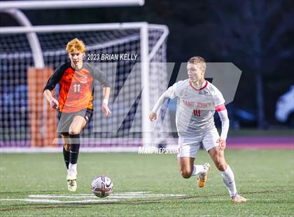 Thumbnail 3 in St. John's @ Newton North (MIAA Division 1 Round of 32) photogallery.