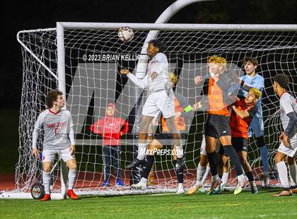 Thumbnail 1 in St. John's @ Newton North (MIAA Division 1 Round of 32) photogallery.
