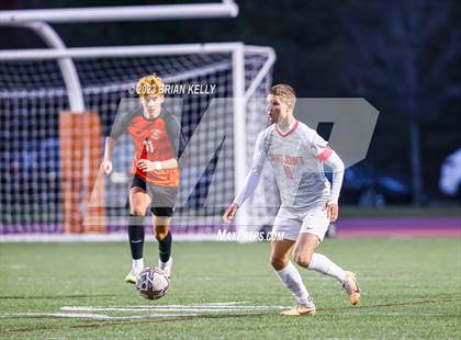 Thumbnail 3 in St. John's @ Newton North (MIAA Division 1 Round of 32) photogallery.