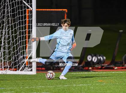 Thumbnail 2 in St. John's @ Newton North (MIAA Division 1 Round of 32) photogallery.