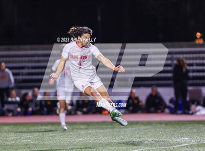 Thumbnail 3 in St. John's @ Newton North (MIAA Division 1 Round of 32) photogallery.