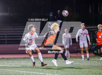 Thumbnail 3 in St. John's @ Newton North (MIAA Division 1 Round of 32) photogallery.