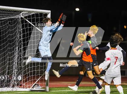 Thumbnail 3 in St. John's @ Newton North (MIAA Division 1 Round of 32) photogallery.